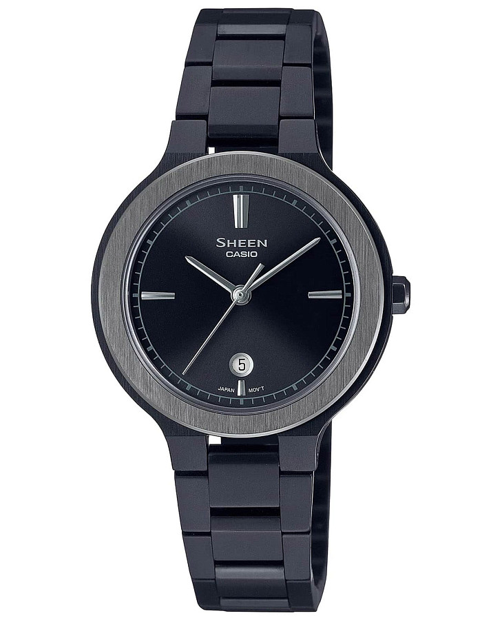 Часы Casio Sheen SHE-4559BD-1AUDF (SHE-4559BD-1A) — женские, черный