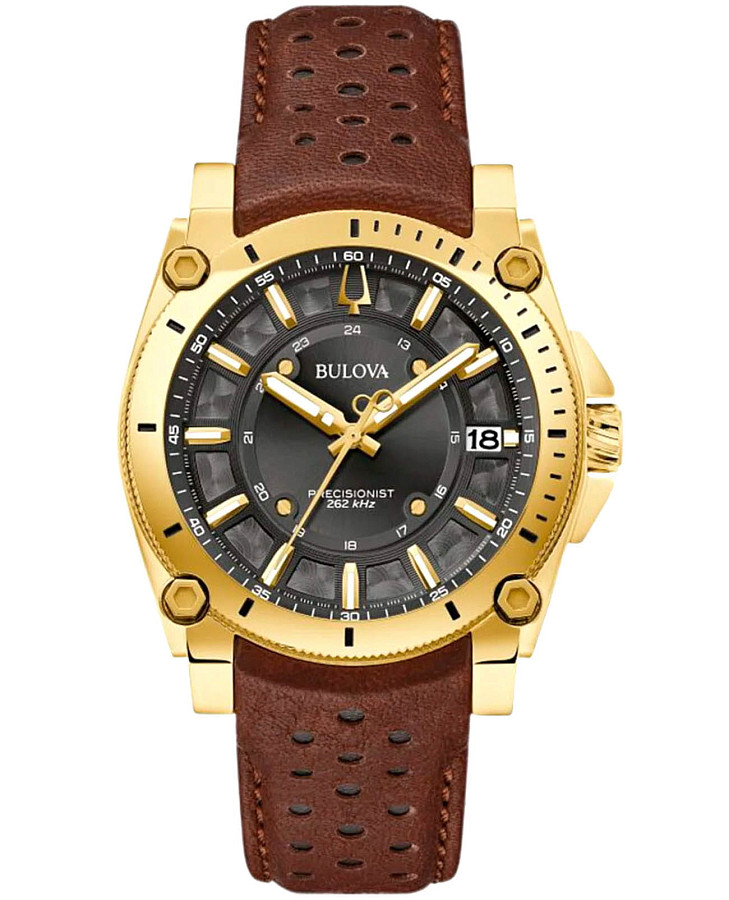 Часы Bulova Precisionist 97B216 — мужские, серый
