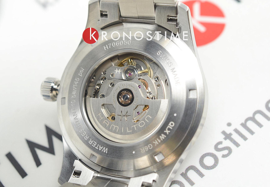 Часы Hamilton Khaki Field Auto H70605140 — мужские, нержавеющая сталь