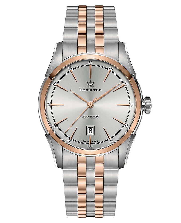 Часы Hamilton American Classic Spirit of Liberty Auto H42425151 — мужские, серебристый