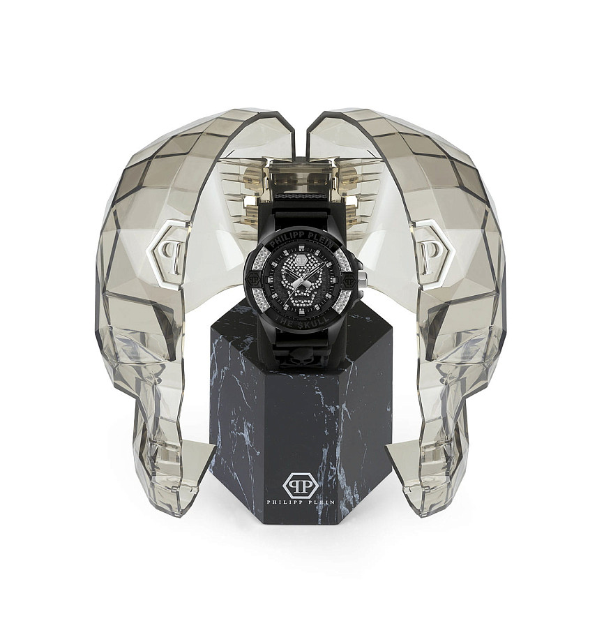 Часы Philipp Plein The Skull PWAAA1421 — мужские, черный