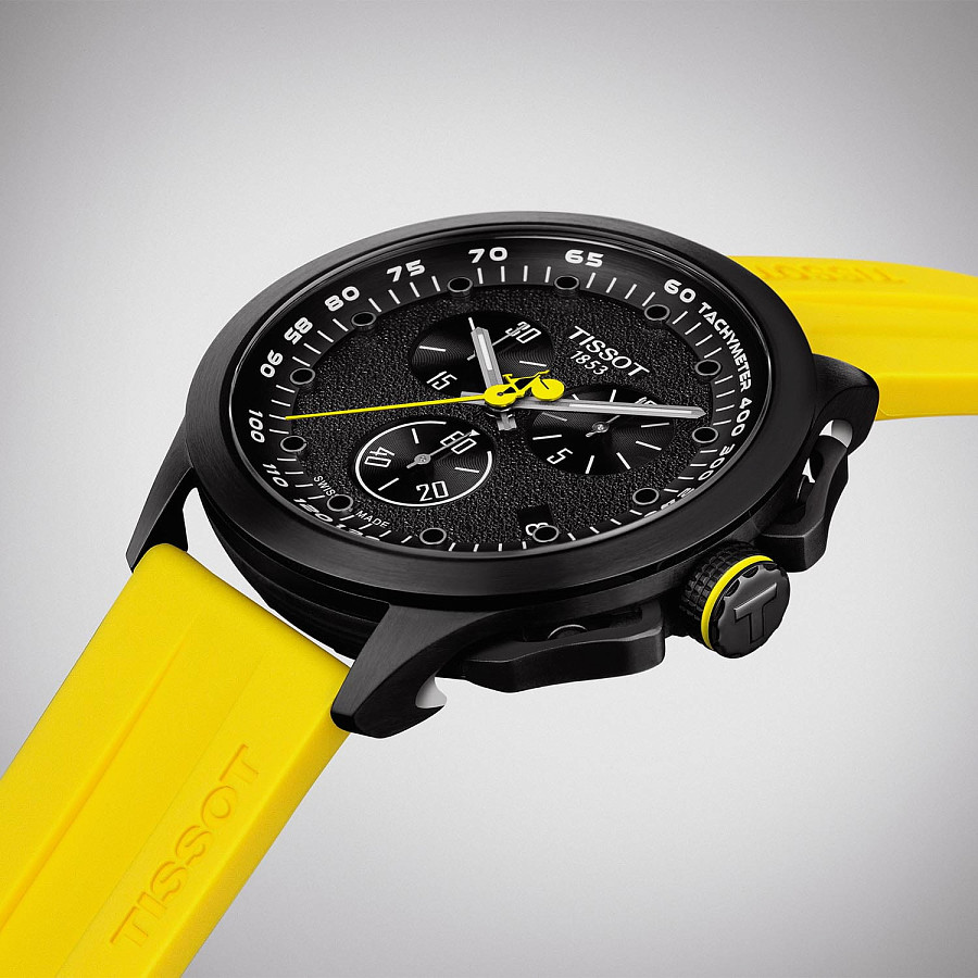 Часы Tissot T-Race Cycling Tour De France 2023 T135.417.37.051.05 — силикон, мужские