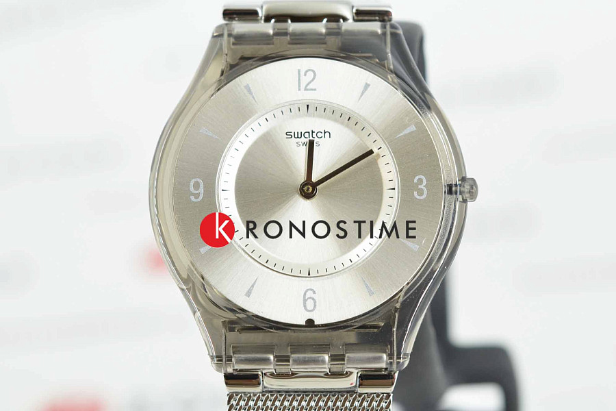 Часы Swatch Skin Classic Biosourced SS08M100M — нержавеющая сталь, женские