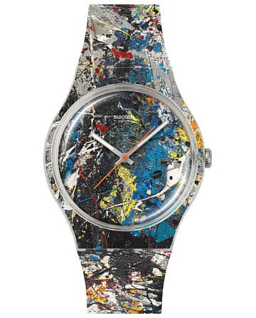 Swatch x Guggenheim Pollock\'s Alchemy SUOZ366