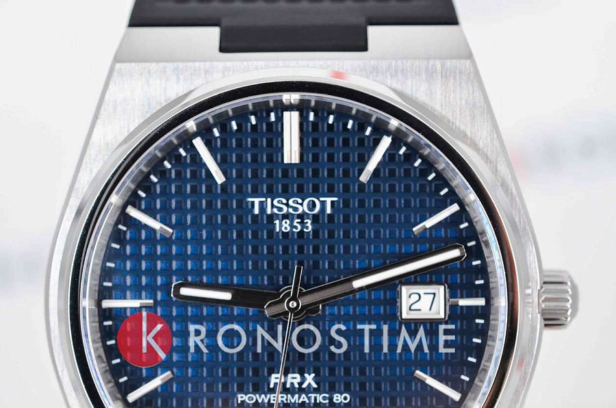 Часы Tissot PRX Powermatic 80 T137.407.17.041.00 — сталь металл, Швейцария