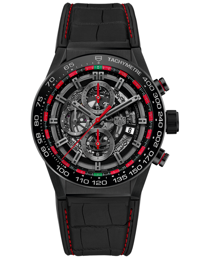 Часы TAG Heuer Carrera CAR2A1H.FT6101 — мужские, черный