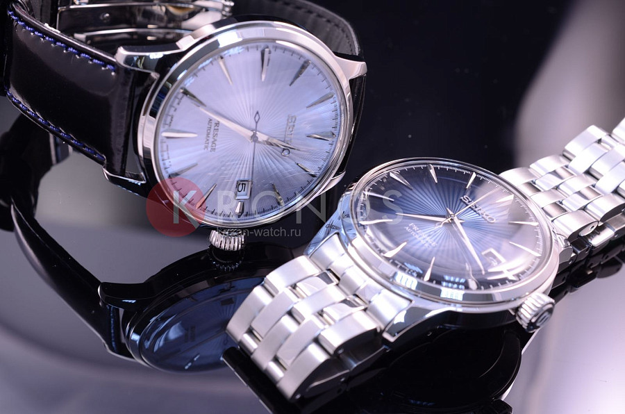 Часы Seiko Presage SRPB43J1 — металл сталь, кожаный