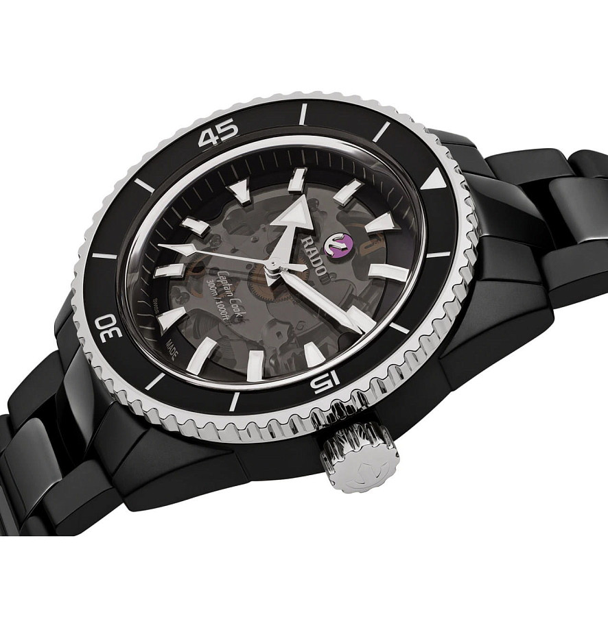 Часы Rado Captain Cook High-Tech Ceramic R32127152 — керамика сталь, Швейцария