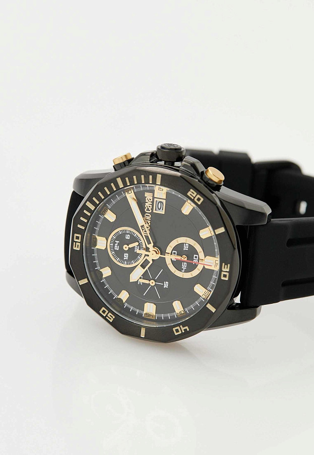Часы Roberto Cavalli Uomo Sport III RC5G109P0035 — кварцевые, металл сталь