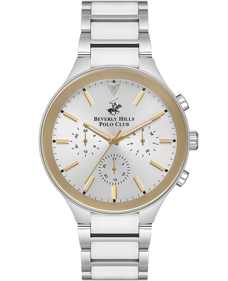Часы Beverly Hills Polo Club BP3594X.330 — мужские, серебристый