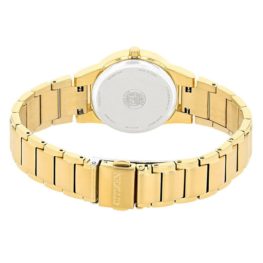 Часы Citizen Eco-Drive GA1052-55E — нержавеющая сталь с pvd-покрытием, женские