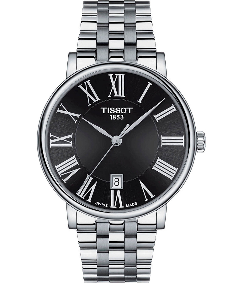 Часы Tissot Carson Premium T122.410.11.053.00 — мужские, черный