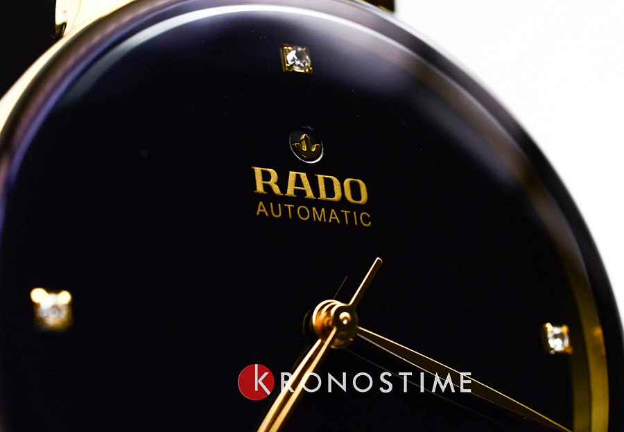 Часы Rado Centrix Automatic Diamonds R30008712 — высокотехнологичная керамика + нержавеющая сталь с pvd покрытием, мужские