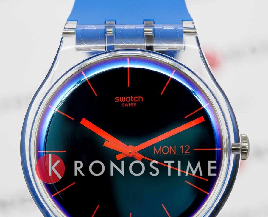 Часы Swatch New Gent Biosourced SO29K702 — пластик, Швейцария