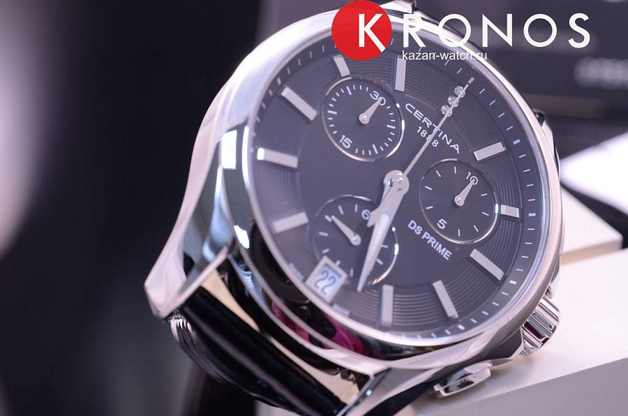 Часы Certina C004.217.16.056.00 — кварцевые, металл сталь