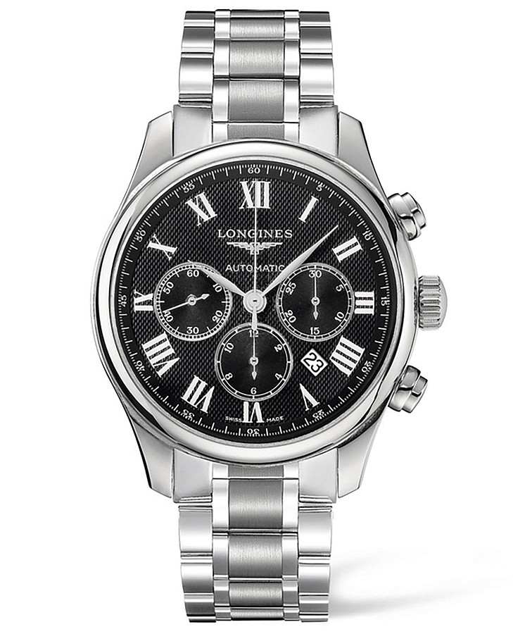 Часы Longines Master Collection L2.859.4.51.6 — мужские, черный