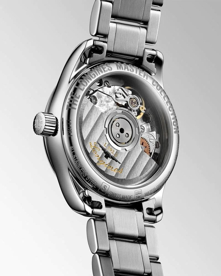 Часы Longines Master L2.128.4.97.6 — механические, сталь металл
