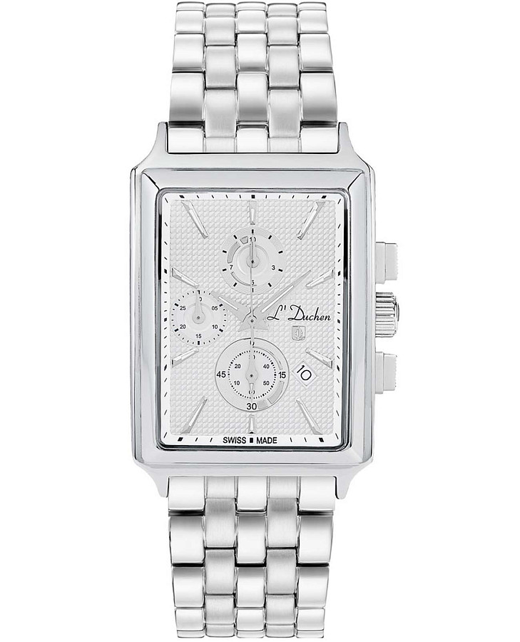 Часы L'Duchen Adventure Chrono D 612.10.33 — мужские, белый