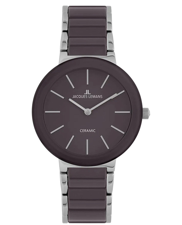 Часы Jacques Lemans Monaco 42-7ZD — женские, коричневый