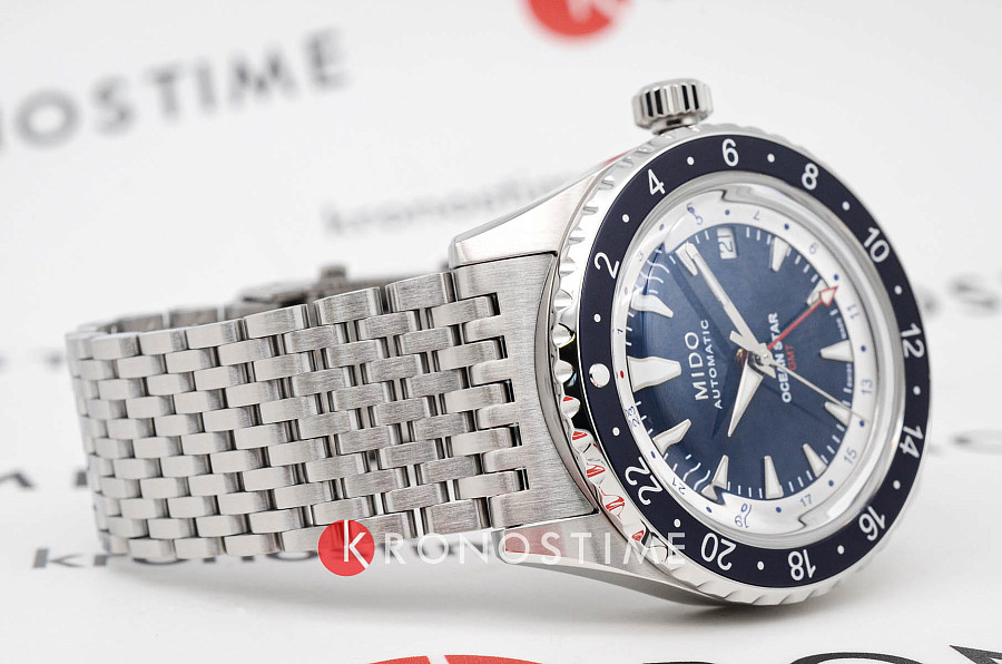 Часы Mido Ocean Star GMT Special Edition M026.829.18.041.00 — нержавеющая сталь, мужские