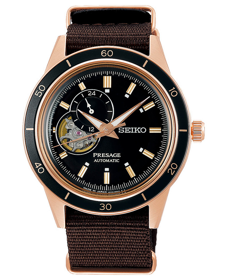 Часы Seiko Presage SSA426J1 — мужские, черный