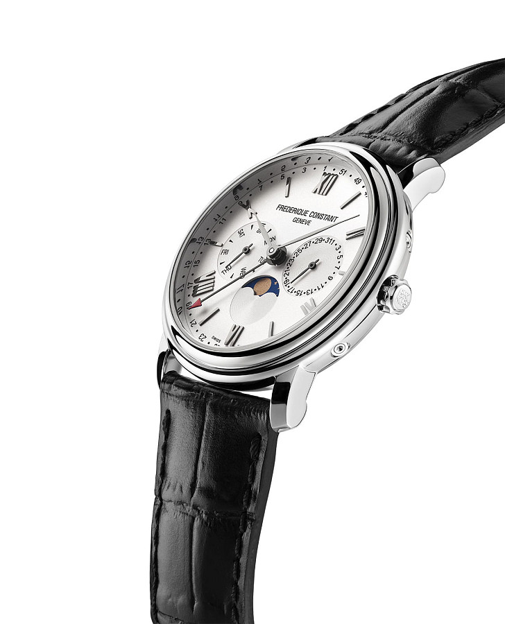 Часы Frederique Constant Classics Business Timer FC-270SW4P6 — сталь металл, Швейцария