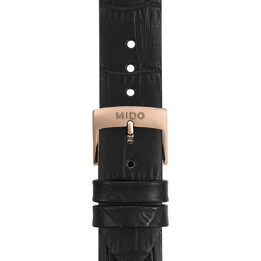 Часы Mido Baroncelli Heritage Lady M027.207.36.260.00 — механические, сталь металл