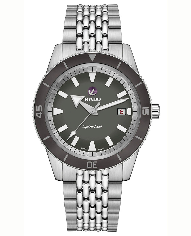 Часы Rado Captain Cook Automatic R32505019 — механические, сталь металл