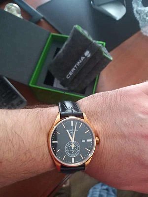 Фото покупателя: Швейцарские наручные часы Certina DS-8 Moon Phase C033.457.36.051.00