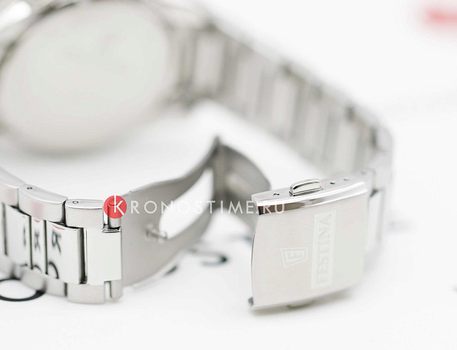 Часы Festina Ceramic F20575/2 — синий, металл сталь