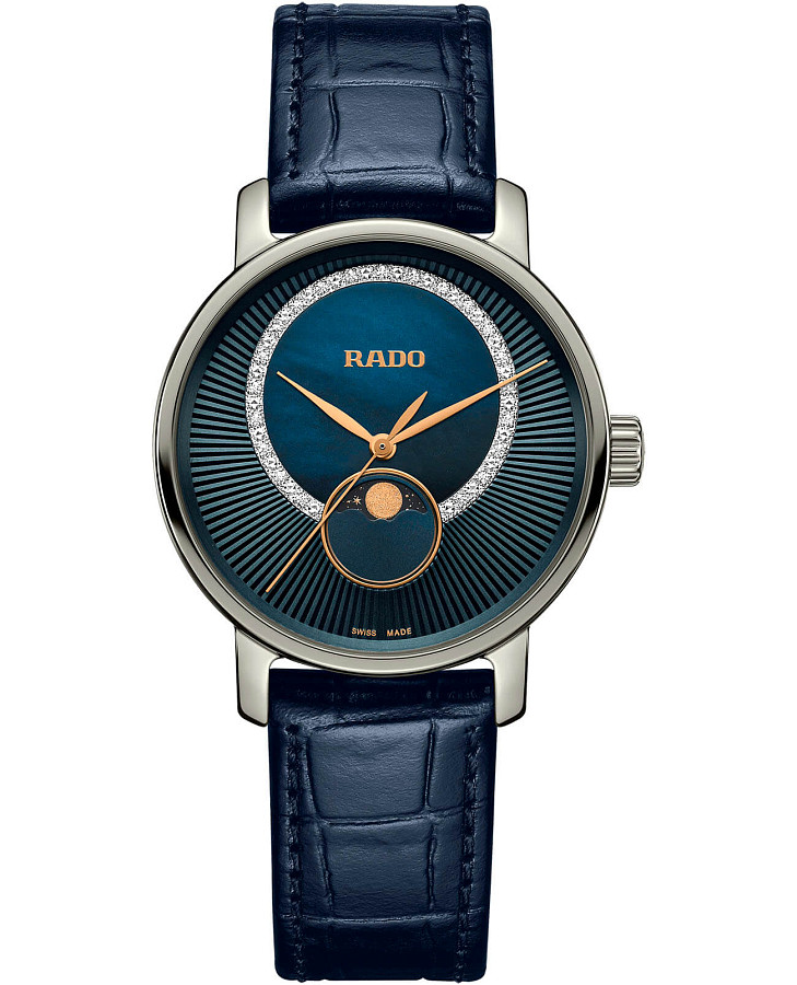 Часы Rado Diamaster R14055905 — женские, синий