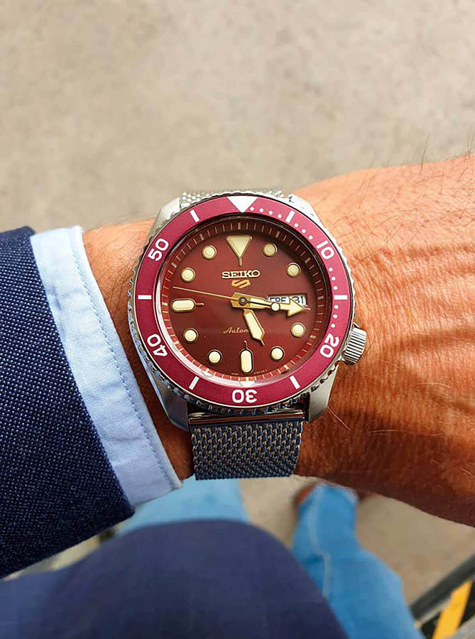 Часы Seiko 5 Sports SRPD69K1 — артикул SRPD69K1, мужские