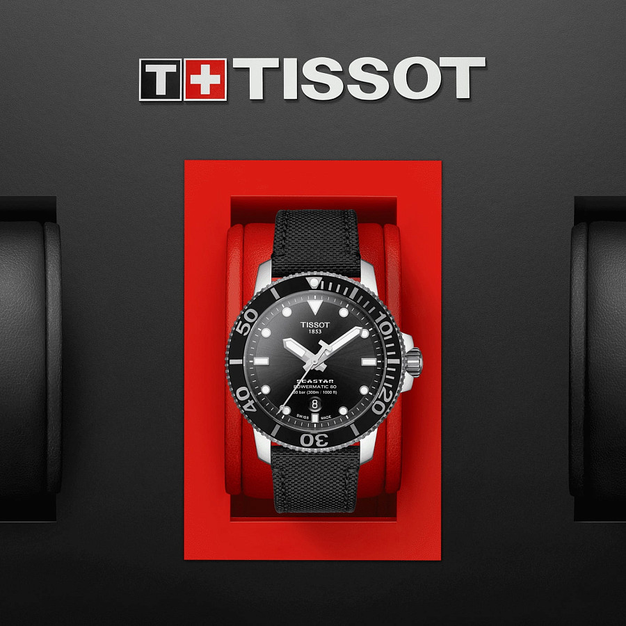 Часы Tissot Seastar 1000 Powermatic 80 T120.407.17.051.00 — артикул T1204071705100