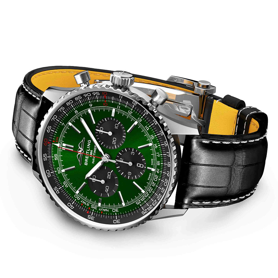 Часы Breitling Navitimer B01 Chronograph 46 AB0137241L1P1 — артикул AB0137241L1P1