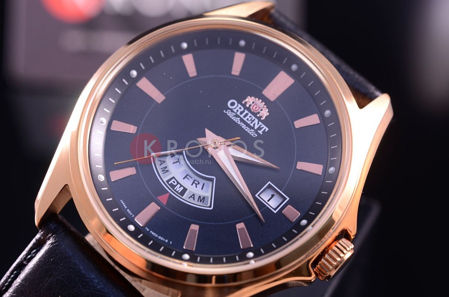 Часы Orient FN02002B (FFN02002B) — металл, Япония