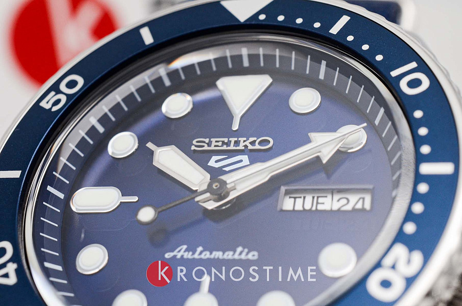 Часы Seiko 5 Sports SRPD51K2 — мужские, нейлон