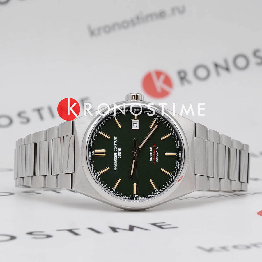 Часы Frederique Constant Highlife Automatic COSC FC-303GRS3NH6B — механические, сталь металл