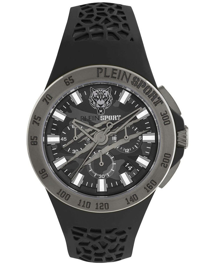 Часы Plein Sport Thunderstorm Chrono PSABA0123 — мужские, черный