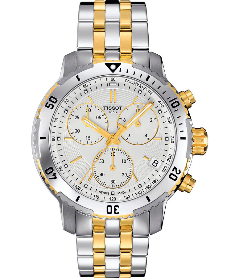 Часы Tissot PRS 200 T067.417.22.031.01 — мужские, белый