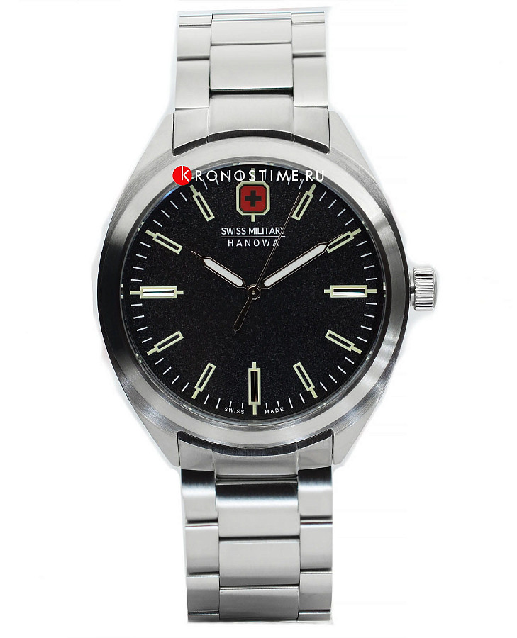 Часы Swiss Military Hanowa Racer SMWGG7000705 — мужские, черный