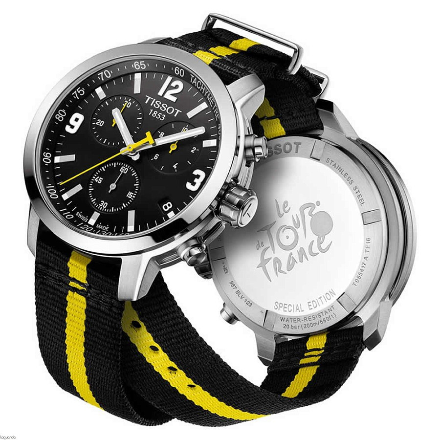Часы Tissot PRC 200 Tour De France T055.417.17.057.01 — кварцевые, сталь