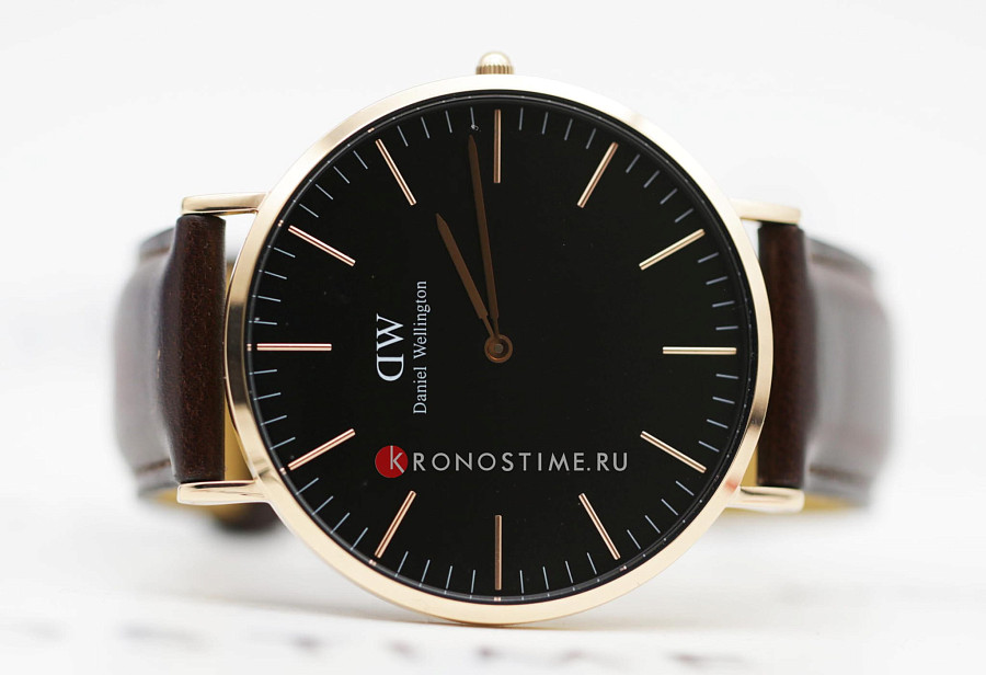 Часы Daniel Wellington Classic Bristol DW00100125 — мужские, кожаный