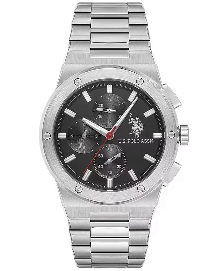 Часы U.S. Polo Assn. Crossing USPA1134-04 — мужские, черный