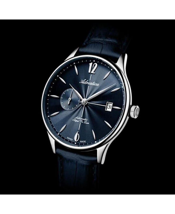 Часы Adriatica A1230.5255A — кожаный, мужские