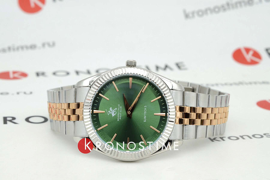 Часы Beverly Hills Polo Club BP3830X.570 — кварцевые, сталь металл