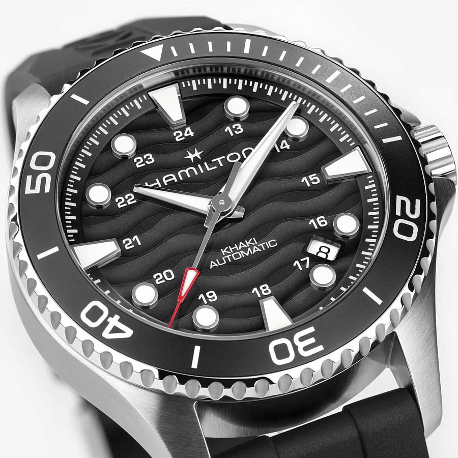 Часы Hamilton Khaki Navy Auto 40 mm H82415330 — механические, металл