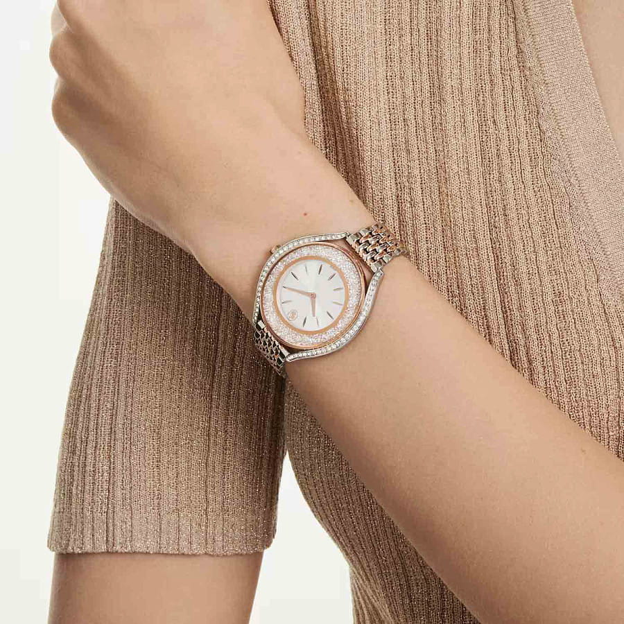 Часы Swarovski Crystalline Aura 5730162 — Швейцария, кварцевые