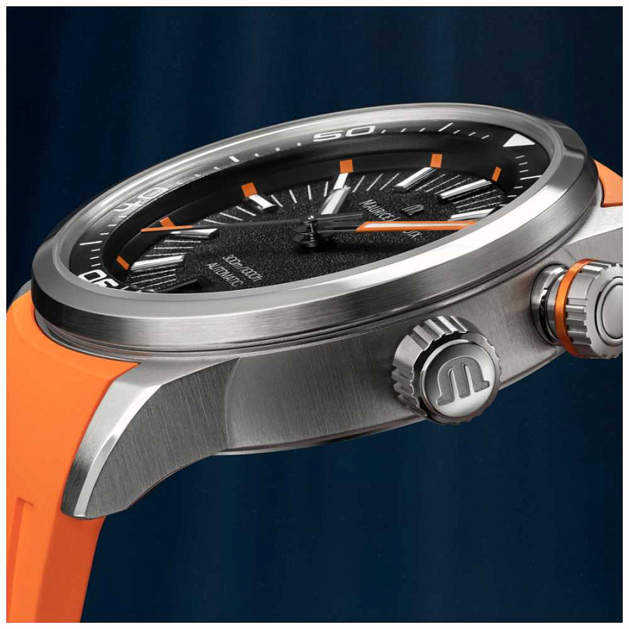 Часы Maurice Lacroix Pontos s diver PT6248-SS00L-330-J — сталь металл, Швейцария