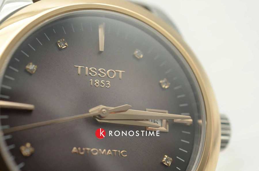 Часы Tissot T-My Lady Automatic 18K Gold T930.007.46.296.00 — кожаный, женские