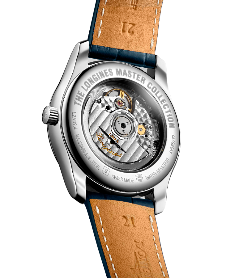 Часы Longines Master Collection L2.909.4.92.0 — механические, металл сталь